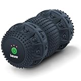 Beurer MG 35 Deep Roll Massagerolle mit Vibration, Faszienrolle zur Triggerpunktmassage, 3 Intensitätsstufen, Massagemodus, vielseitig anwendbar, tiefenwirksam