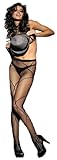 Beautys Love Netz-Strumpfhose Damen schwarz S-L