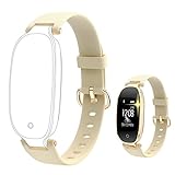 wowgo Fitness Tracker Straps Verstellbarer Ersatzgurt, gold