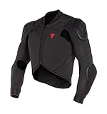 Dainese Men's Rhyolite Safety Jacket Lite Protektorenjacke MTB, Schwarz, L