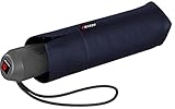 Knirps Mini Taschenschirm E.100 Auf-Zu-Automatik - Navy