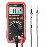 Eventek Digital-Multimeter Tester AC/DC-Spannung, AC/DC Strom, Spannung, Widerstand, Kapazität, Kontinuität, Frequenz, hintergrundbeleuchtung (580)