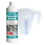 HOTREGA - Dachziegel Reiniger Konzentrat 1 Liter SET + Messbecher 1L