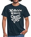 Hätte Hätte Fahrradkette Männer T-Shirt, XXL, Navy