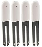 Royal Gardineer Gießanzeiger: 4in1-Pflanzensensor SUN-141 mit Bluetooth und App-Kontrolle, 4er-Set (Pflanzen Feuchtigkeitsmesser)