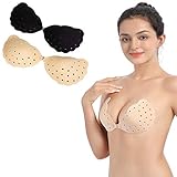 DODOING Klebrig BH Atmungsaktiver Trägerloser BH Klebe BH Push up Unsichtbar Bra Rückenfrei BHS für Frauen