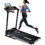 Kinetic Sports KST4600FX Laufband | 1100 Watt leiser Elektromotor | 12+1 Programme | bis 12 km/h | GEH- und Lauftraining | Tablethalterung | Steigung verstellbar | klappbar | bis 120kg