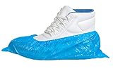 PE-Überschuhe, blau, extra stark, 100 Stück im PE Beutel
