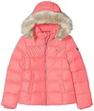 Tommy Hilfiger Mädchen Essential Basic Down Jacket Jacke, Pink, 4