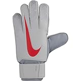 Nike Erwachsene Match Torwarthandschuhe, Pure Platinum/Wolf Grey/(Light Crimson), 9 (11.6-12.1 cm)