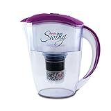 Wasserfilter AcalaQuell® Swing | Purple | Aktivkohle Wasserfilter | Höchste Filterleistung - mehrschichtig | BPA u. BPB frei | ReNaWa® - Technology | Kreiert köstliches, wohltuendes Wasser