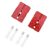 Homyl Winde Anhänger 600V Batterie Schnelltrennstecker Ersatz Caravan Winde Anhänger Schnellkupplung - Ampere Auswählen - Rot - 120A