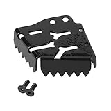 EBTOOLS Motorrad Bremspedal hinten Bremsbelag Verstärker Bremspedal Enlarge Extension für 990 1190 1290(Swarchz)