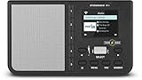 TechniSat STERNRADIO IR 1 - kompaktes Internetradio (WLAN, Farbdisplay, Weck- und Sleeptimer, AUX, Snooze Funktion, Direktwahltasten, App-Steuerung) schwarz