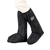 Lixada Überschuhe wasserdichte Haltbar Wasserdicht rutschfest Wiederverwendbare Regen Stiefel Überschuh für Männer Frauen