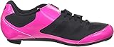 Giro Damen Raes Techlace Road Radsportschuhe - Rennrad, Mehrfarbig (Bright Pink/Black 000), 41 EU