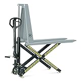 Scherenhubwagen HEMMDAL manuell mit Schnellhub | Tragkraft 1000 kg | Hochhubwagen | Gabel Länge 1150 mm | Hubhöhe 800 mm | Als Hubtisch oder Werkbank vielseitig einsetzbar