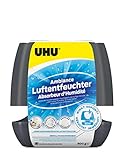 UHU Luftentfeuchter Ambiance, Bekämpft Feuchtigkeit und Schimmel in Wohnräumen von bis zu 50 m³, 500 g, anthrazit