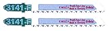 Connex Stichsägeblatt BiMetall Laminat, 80 mm, 2 Stück, COM300270