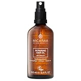 MICARAA Haar-Öl Ohne Silikon Für Trockenes Haar, Vegane Haar-Pflege Mit Argan-Öl, Spray Für Strapaziertes Haar, Leave-In-Produkt & Haar-Kur, Naturkosmetik Deutschland