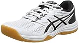 ASICS Damen 1072A055-100_39 Volleyball Shoes, Blanc Noir, EU
