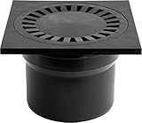 Duschablauf Badablauf Bodenablauf 150x150 mm DNS110 PC 323 Pc