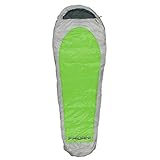 Fridani Schlafsack EG 235x85cm XL Mumienschlafsack Grün -20°C leicht warm wasserabweisend waschbar