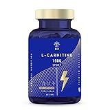 L CARNITIN 1500 Kapseln Hochdosiert. Fettverbrenner, Abnehm. Verbesserte Leistungsfähigkeit. Energie & mehr Ausdauer.120 Pflanzliche Kapseln Definitionsphase.Vegan Zertifiziert.EU N2 Natural Nutrition
