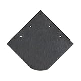 BMD - Naturschiefer 20 x 20 Universal Bogen 5m² (200 Stück) spanischer Markenschiefer Schiefer Natur Schieferplatten