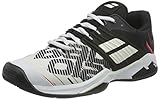 Babolat Herren Propulse Fury Clay Men Tennisschuhe, White/Black, 46.5 EU