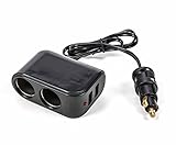 All Ride Adapter/Ladegerät für Normsteckdosen, 2X Zigarettenanzünder 2X USB, Kontrollleuchte, 12/24V, 5V/3,1A
