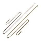 Green Exit® Maskenkette, Gold & Rose Gold, 2er Pack, Panzerkette mit Karabinerhaken, für alle Masken FFP2 oder Einwegmasken