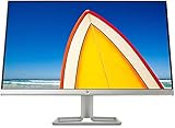 HP 24f Monitor (24 Zoll Display, Full HD IPS, 75Hz, AMD FreeSync, HDMI, VGA, 5ms Reaktionszeit) schwarz / silber