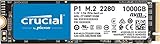 Crucial P1 1TB CT1000P1SSD8 Internes SSD-bis zu 2000 MB/s (3D NAND, NVMe, PCIe, M.2)