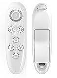 VR Primus® Bluetooth Fernbedienung | Controller für VR-Brillen/Android Smartphones/Tablets/PC/Windows/Mac/Google Cardboard VR Apps | Maus Funktion | Samsung Gear VR/HTC/Sony/LG/Huawei/Lenovo Gamepad