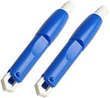 valonic Zeckenzange 2X | blau | tick Remover | Zeckenpinzette | Zeckenentferner für Katzen und Hunde