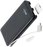 reVolt Universal Powerbank: Powerbank mit 5.200 mAh kompatibel mit iPad, iPhone, Handy & USB-Geräte (tragbare Powerbank)