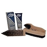 Haix Paket Bürstenset + Schuhcreme, Farbe:schwarz