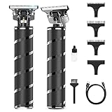 Easy Trim Rasierer, Xpreen Haarschneider Herren Elektrisch Haarschneidemaschine 0 mm Capellix Rasierer Pro T Blade Outliner Trimmer Haarschneider mit T-Klinge Wasserdichter Für Männer