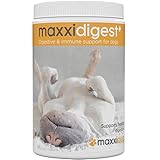 maxxipaws – maxxidigest+ Probiotika, Präbiotika & Verdauungsenzyme für Hunde – Fortschrittliche Unterstützung für die Verdauung und das Immunsystem von Hunden – Kein GMO-Pulver - Pulver 375 g