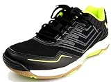 Pro Touch Herren Rebel 3 Volleyball-Schuh, Black/Green Lime, 42 EU