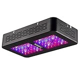 Niello® LED Pflanzenlampe 300W Led Grow Lampe Optical Lense Series LED Grow Light UV IR Vollspektrum Wachsen Licht Pflanzenlicht mit Veg & Bloom für Zimmerpflanzen Gemüse und Blumen