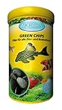 Aquaris Green Chips - Aquarium FISCHFUTTER FÜR WELSE 250 ml - 143 g
