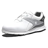 Footjoy Herren PRO SL Golfschuh, Weiß Grau, 45 EU