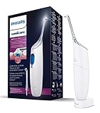 Philips Sonicare AirFloss Ultra für die Zahnzwischenraumreinigung HX8438/01, Reinigung in 60 Sek., Hochleistungsdüse, weiß-grau