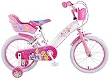 16 Zoll Kinder Mädchen Fahrrad Mädchenfahrrad Kinderfahrrad Mädchenrad Rad Bike Disney Princess Prinzessin Volare 31606 CH-IT