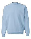Jerzees Herren Fleece Sweatshirt -  Blau -  3X-Groß