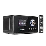 Blaupunkt IRD 30c Internetradio (inklusive DAB, Digital-Radio, UKW-Empfang, Wlan Küchenradio, Radiowecker und Uhrenradio, Farb-Display mit App-Funktion, Miniradio im edlen Design und Fernbedienung)