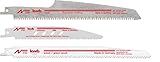 kwb by Einhell 49576105 Sägeblatt Set 3-tlg. Holz/Metall Universalsägen-Zubehör