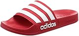 adidas Herren ADILETTE SHOWER Flipflop, Rot, 48 1/2 EU